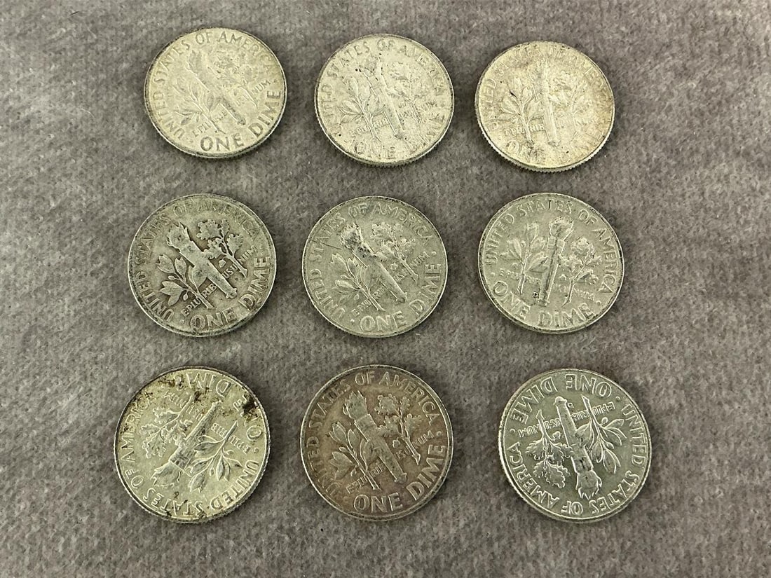 Silver Dimes - 3