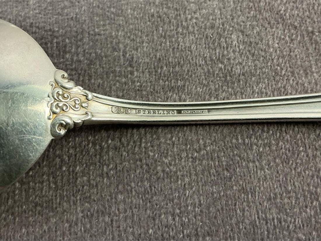 Gorham Silver Soup Spoons - 4