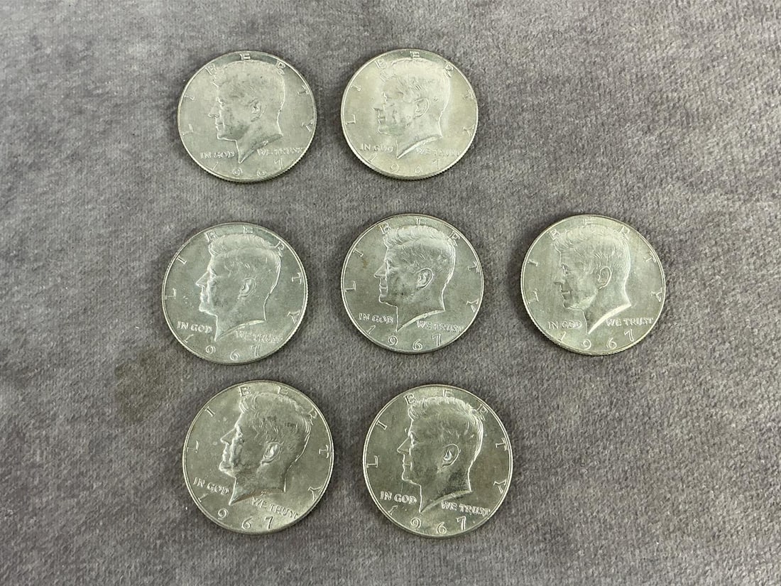 Kennedy Halves - 6