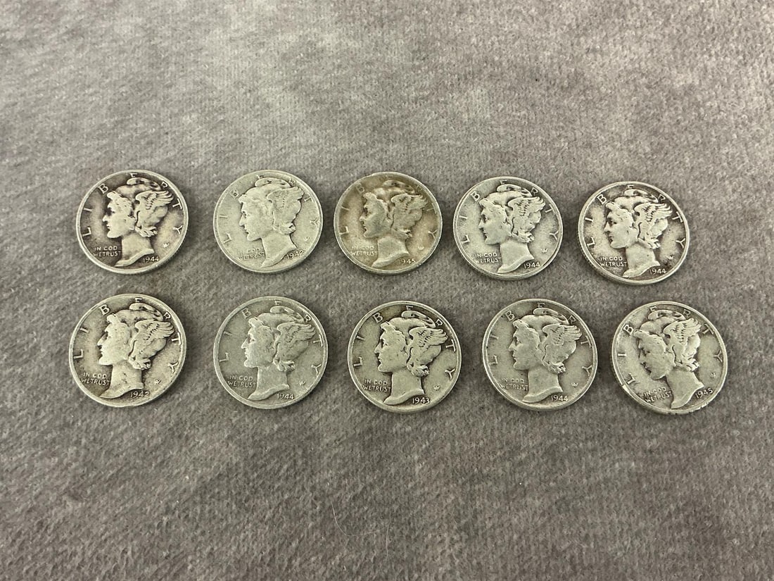Mercury Dimes - 2