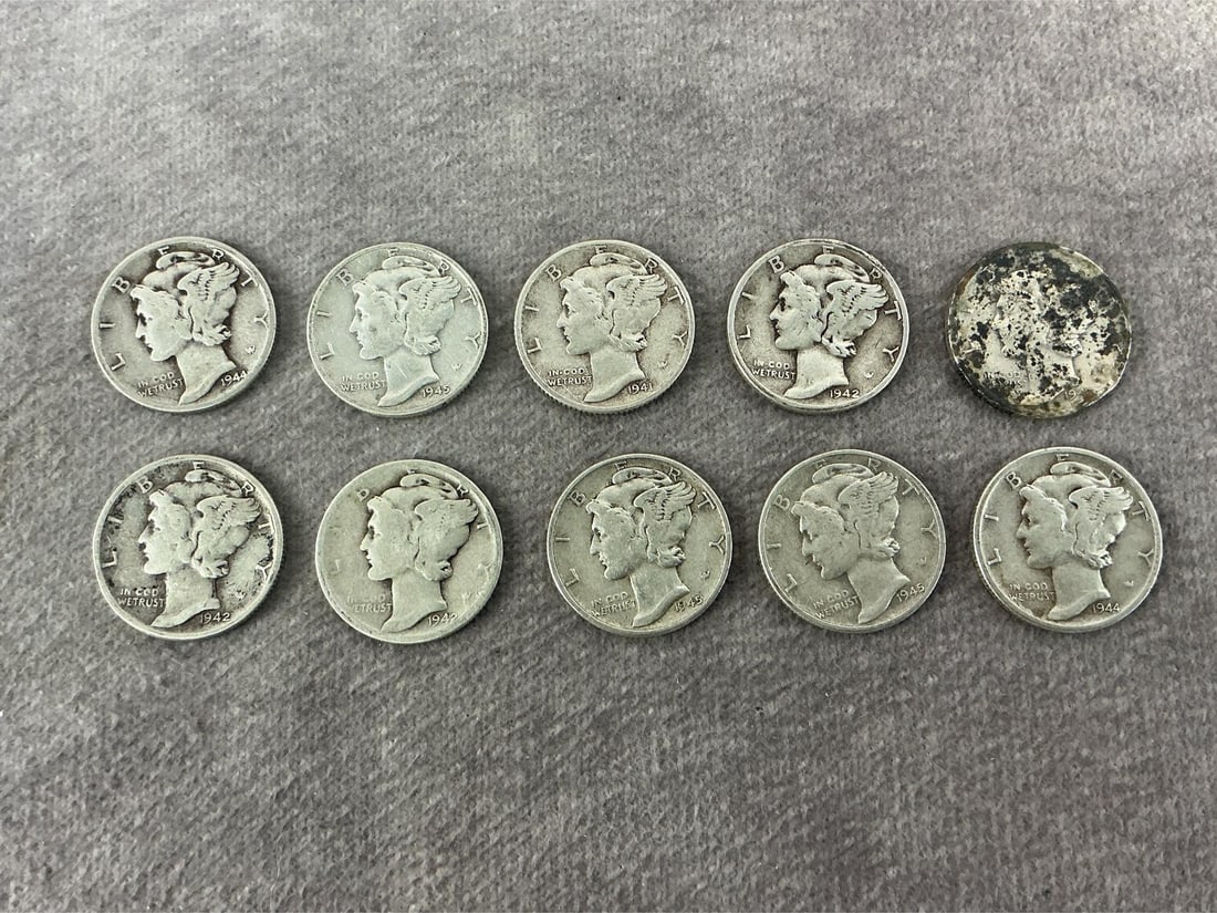 Mercury Dimes - 2