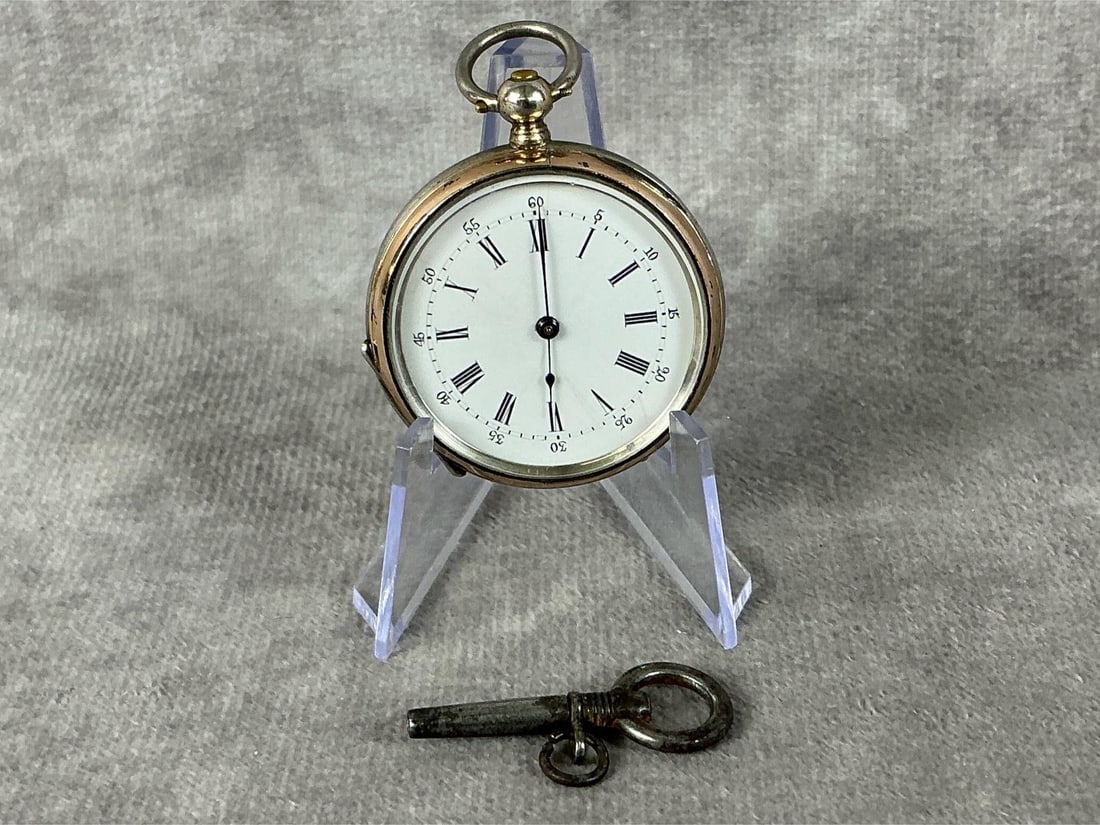 French Cylindre Pocket Watch (1 of 6)