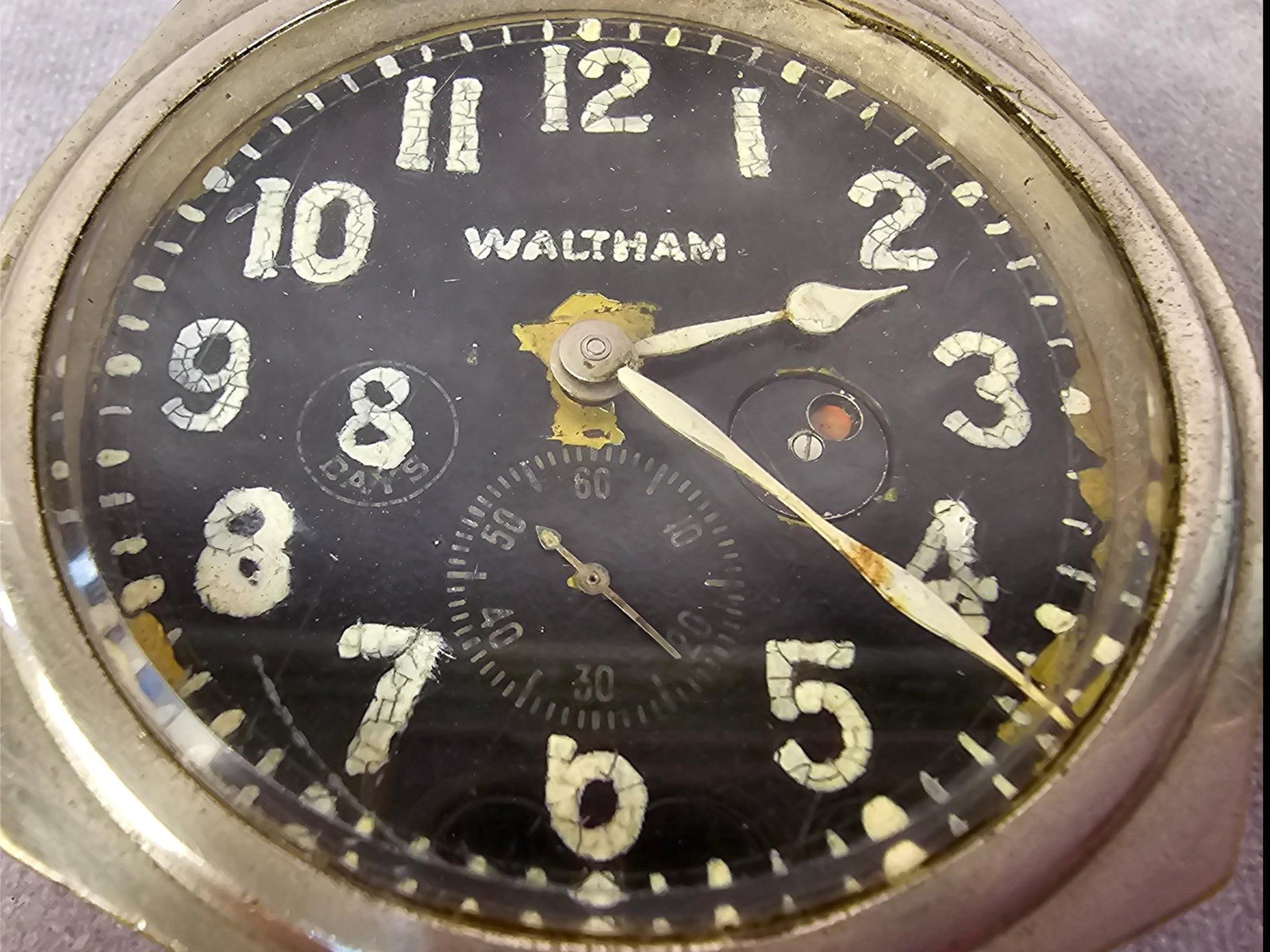 Waltham Car Clock - 3