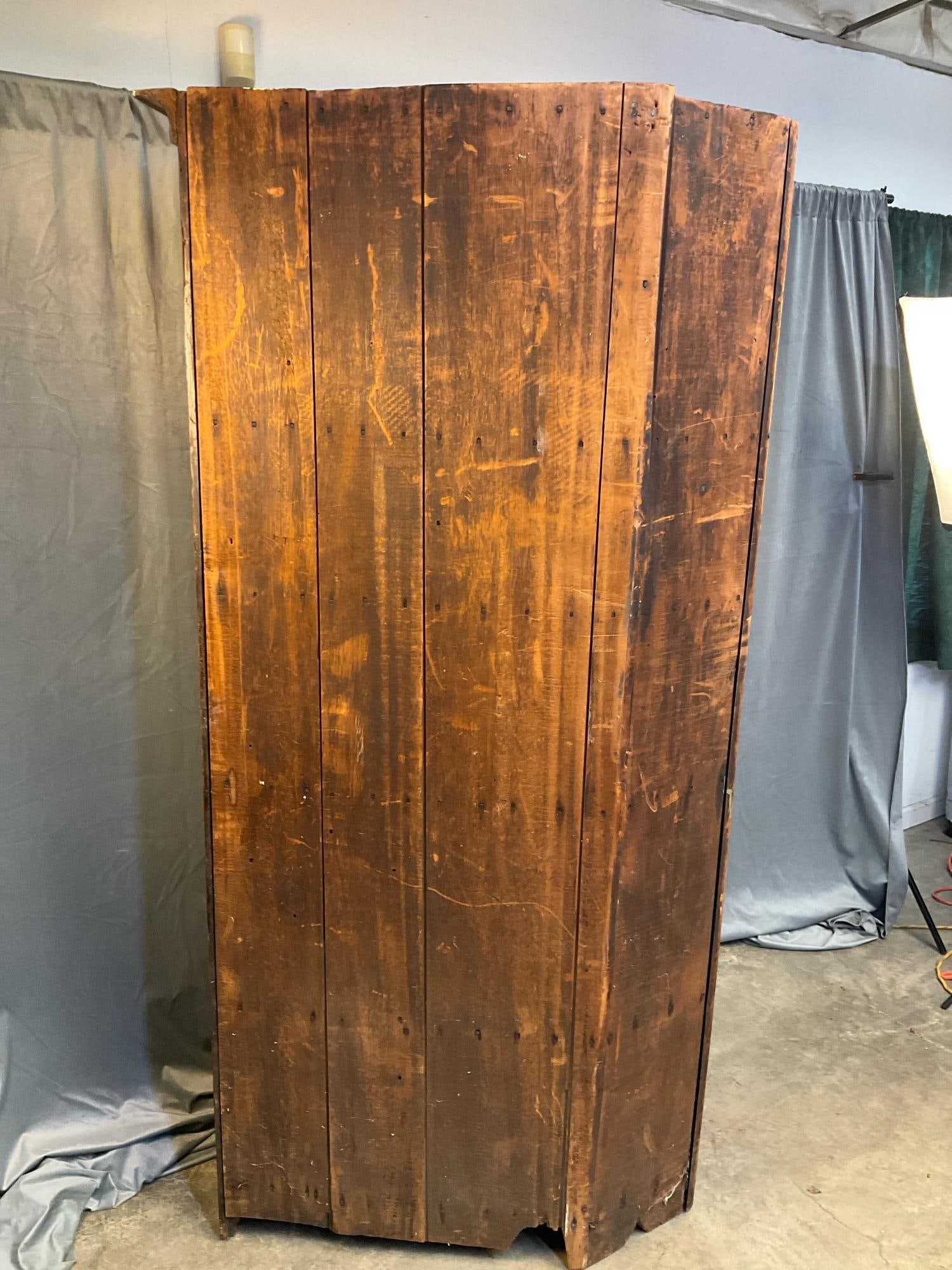 Antique Corner Cupboard - 10