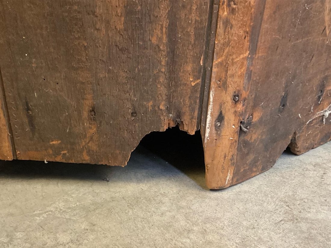 Antique Corner Cupboard - 11