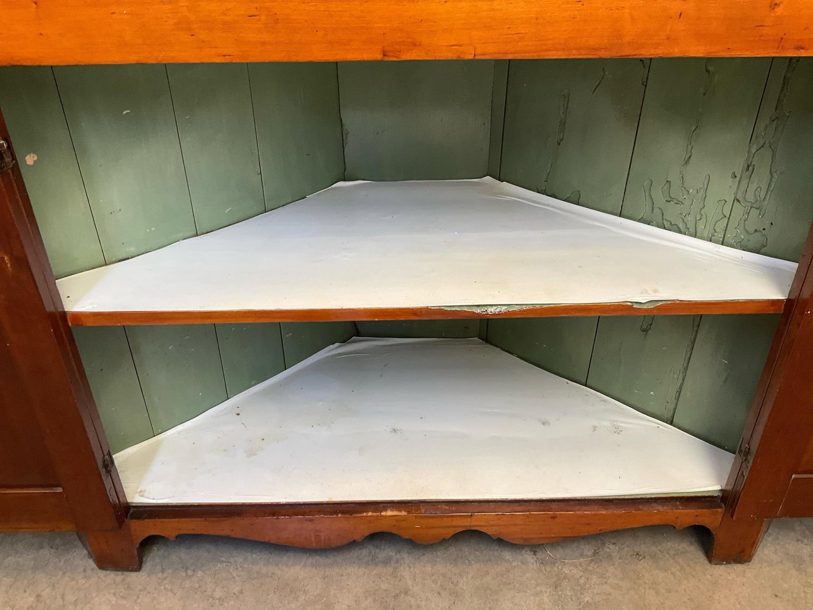Antique Corner Cupboard - 4