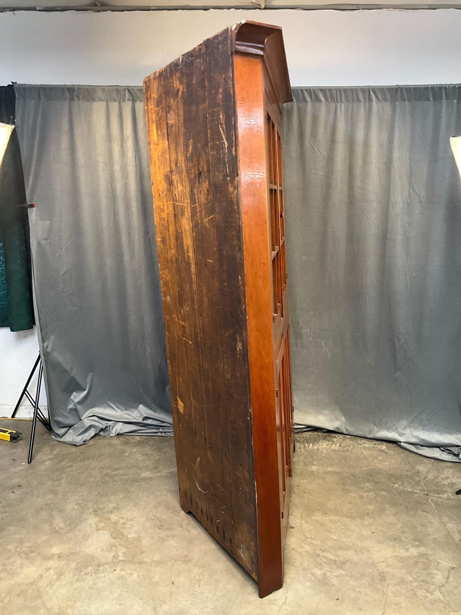 Antique Corner Cupboard - 8