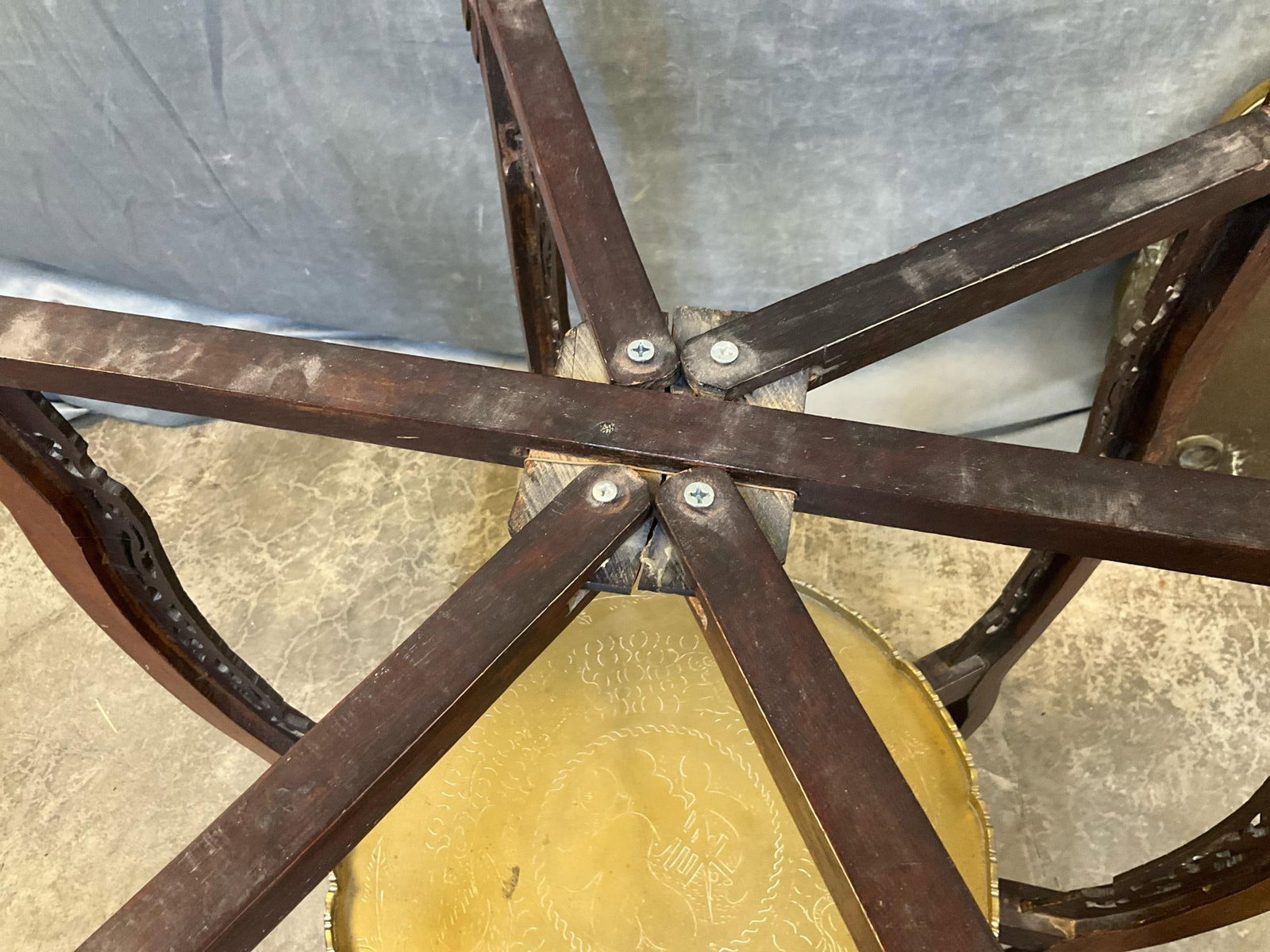 Chinese Brass Table - 4