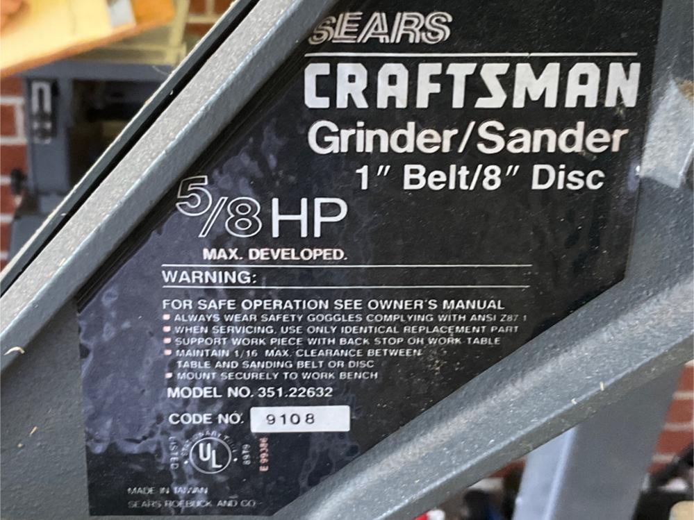 Craftsman Sander Grinder - 3