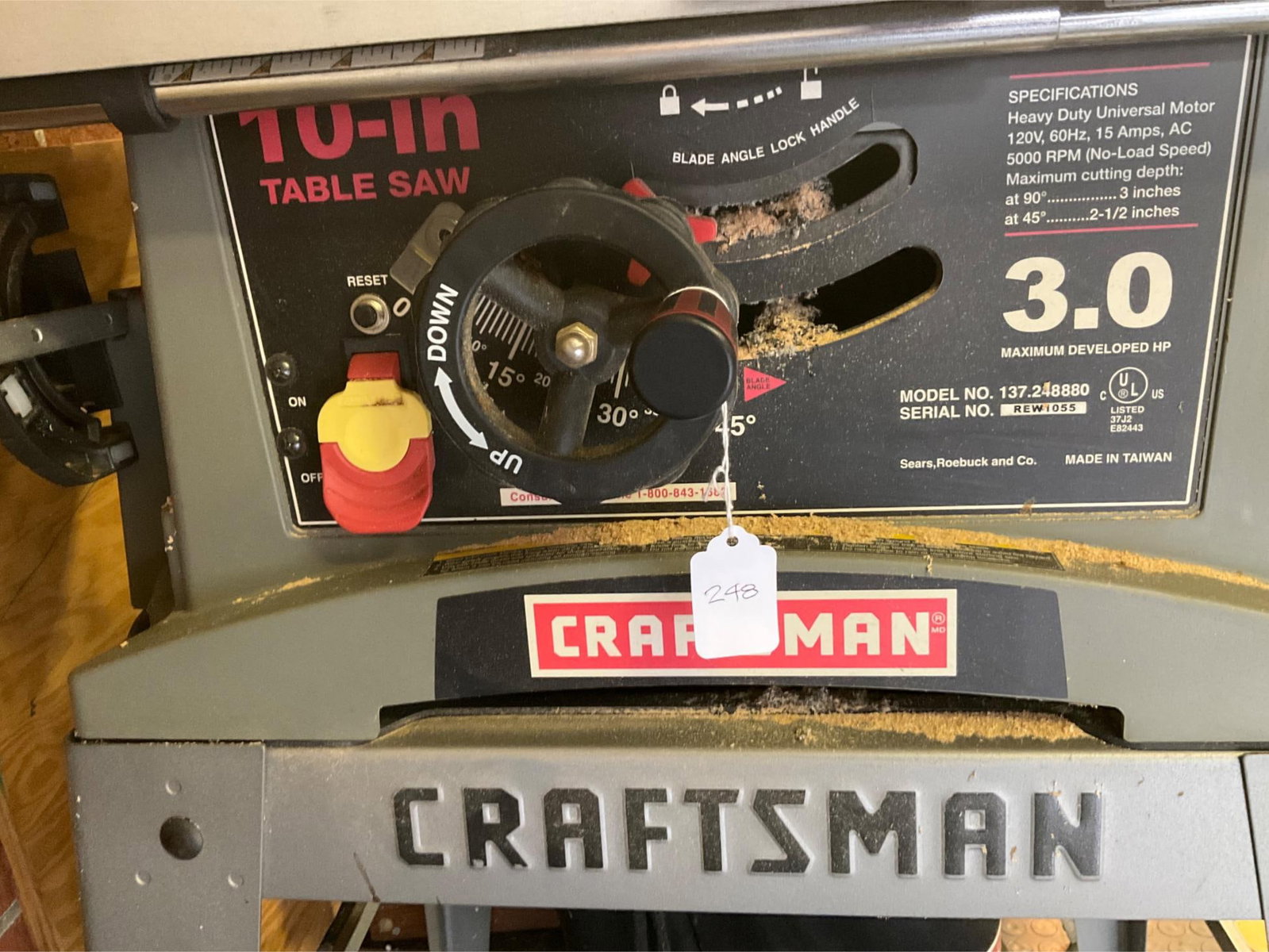 Craftsman Table Saw - 2