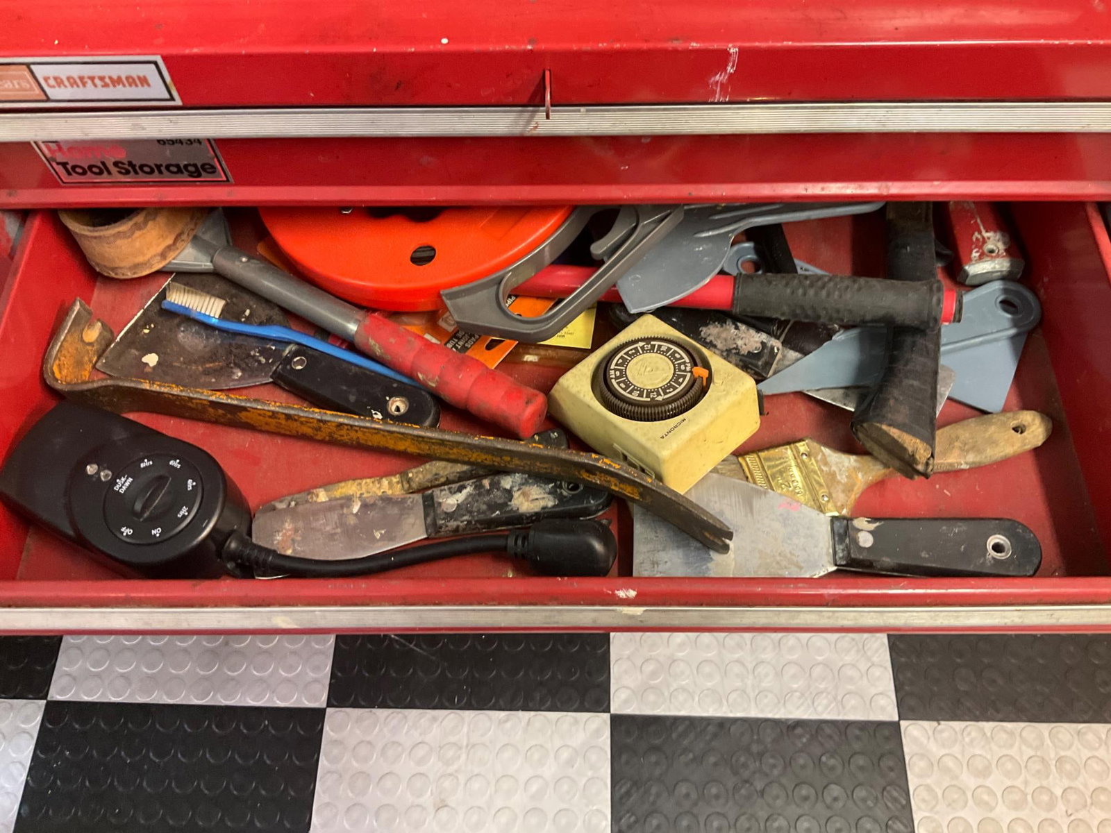 Craftsman Tool Box & Tools - 11