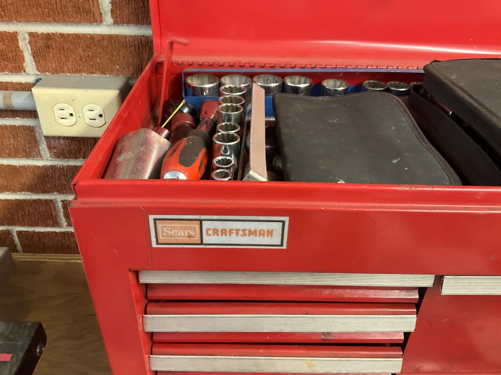 Craftsman Tool Box & Tools - 2