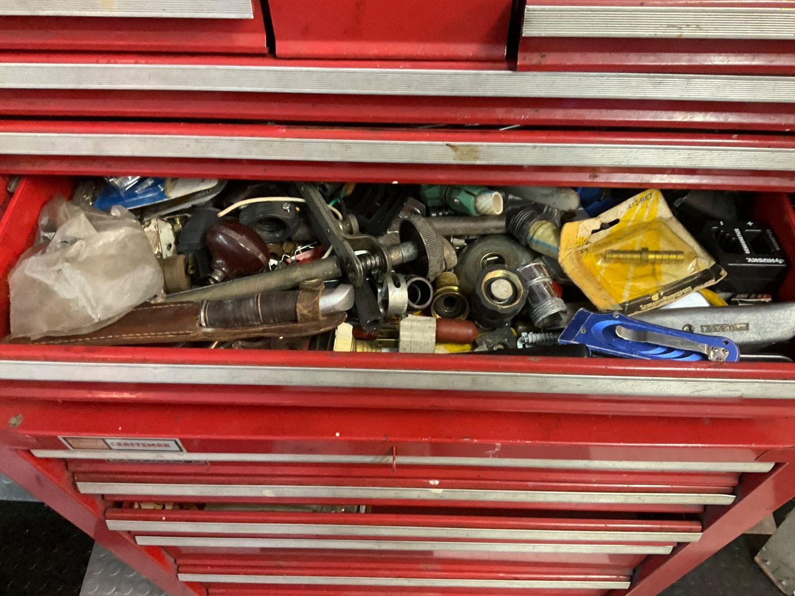 Craftsman Tool Box & Tools - 7