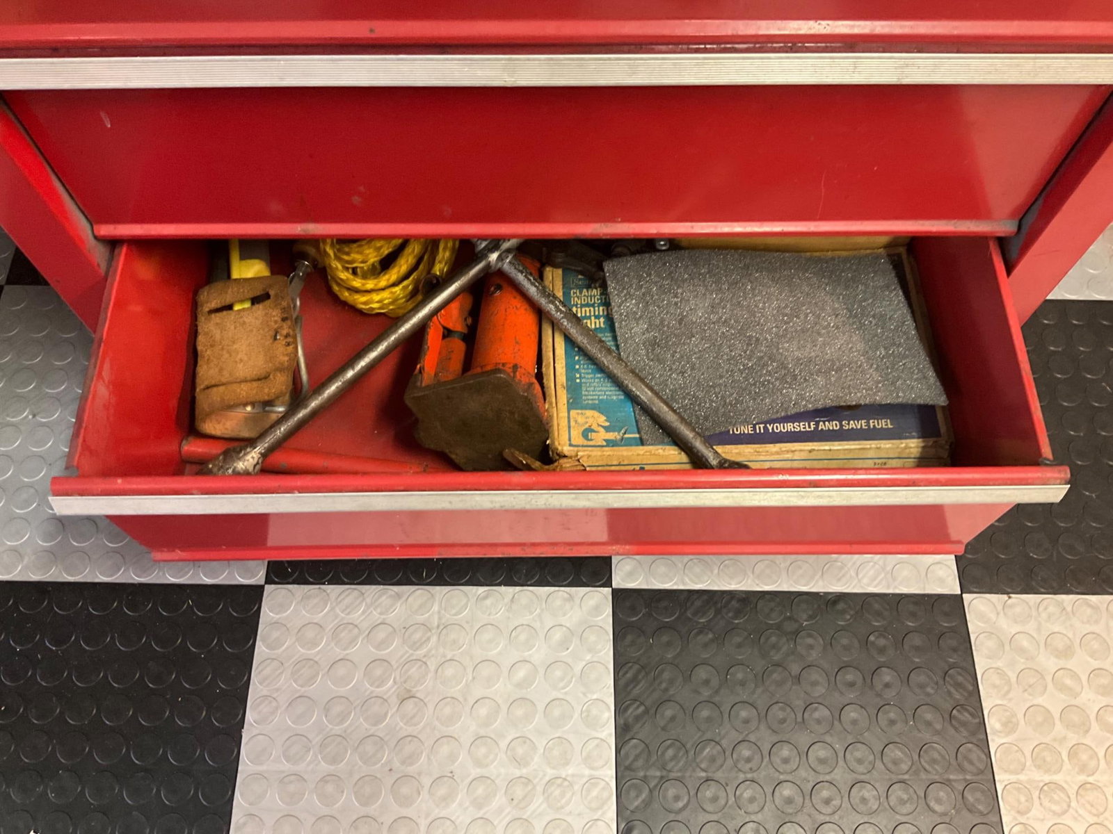 Craftsman Tool Box & Tools - 8