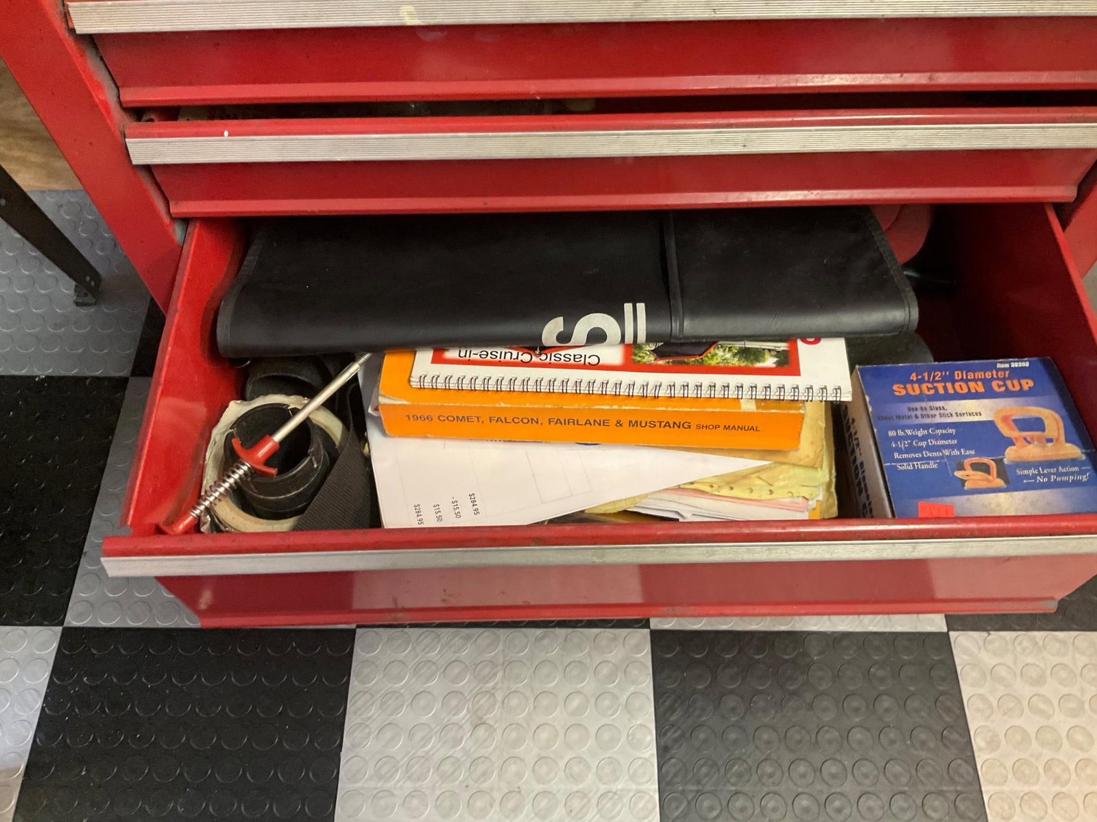 Craftsman Tool Box & Tools - 9