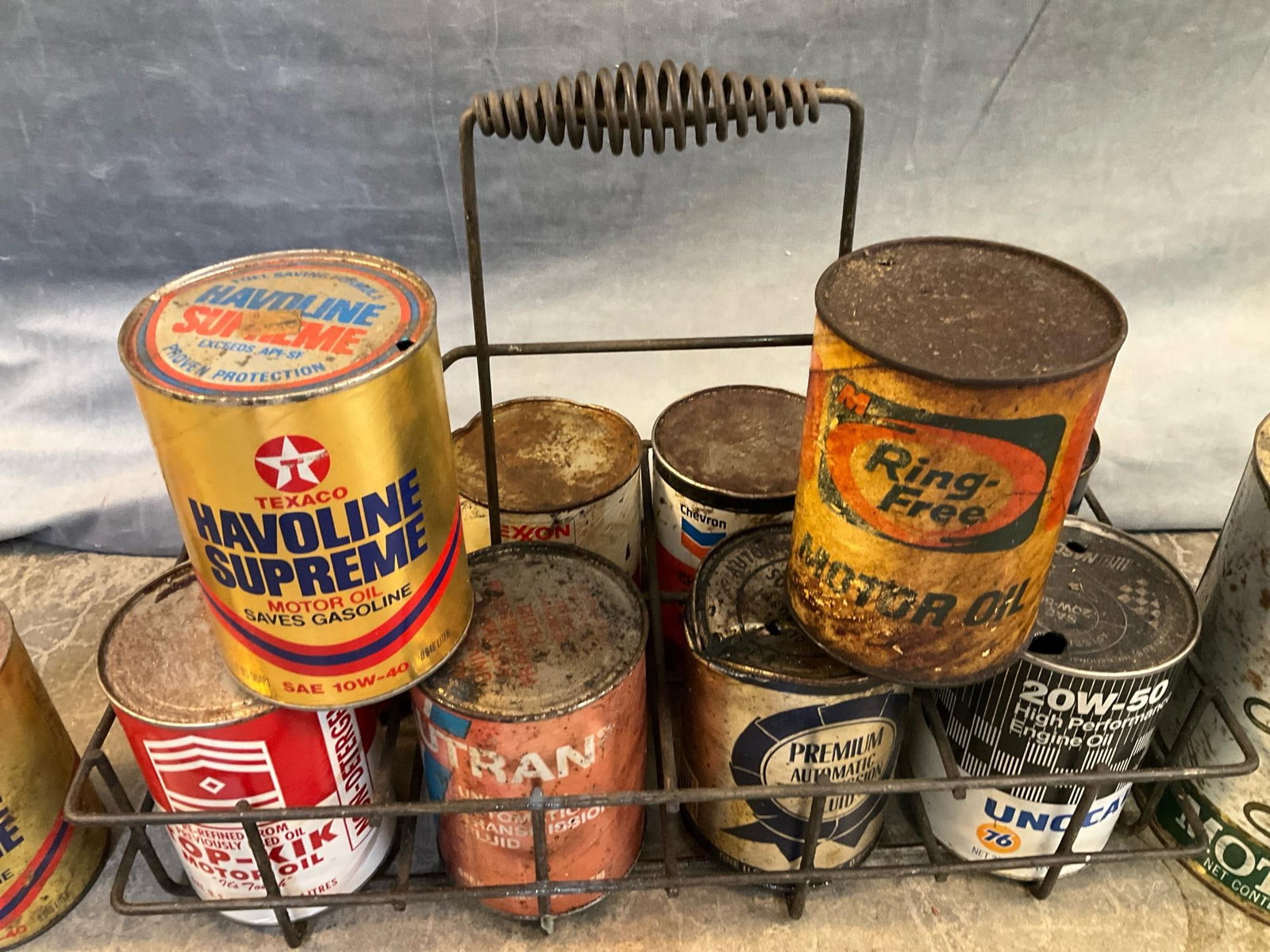 Motor Oil Cans - 2