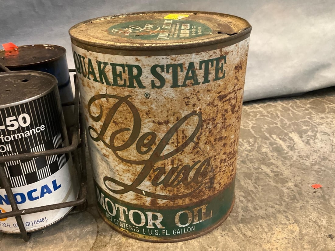 Motor Oil Cans - 3