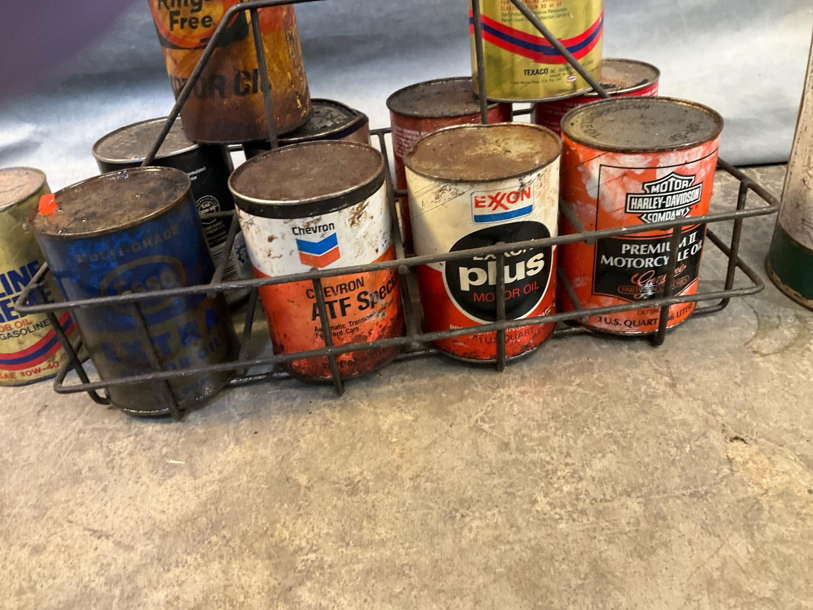 Motor Oil Cans - 5