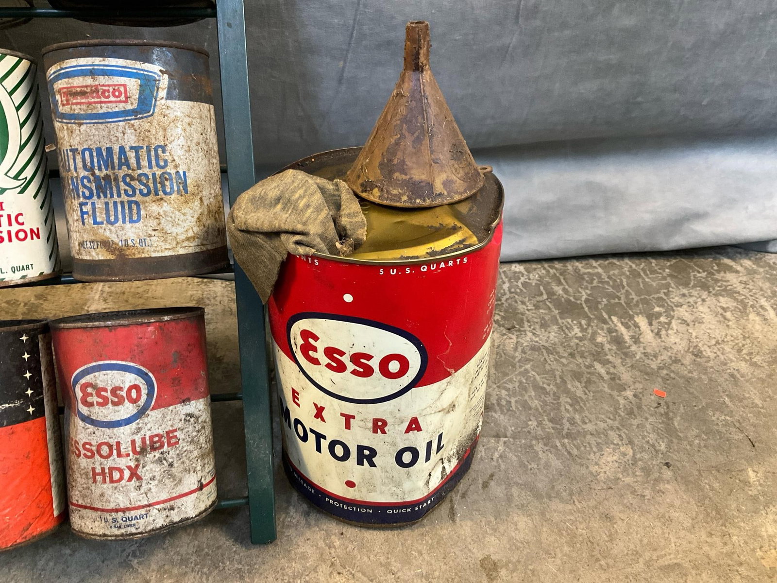 Motor Oil Cans - 2