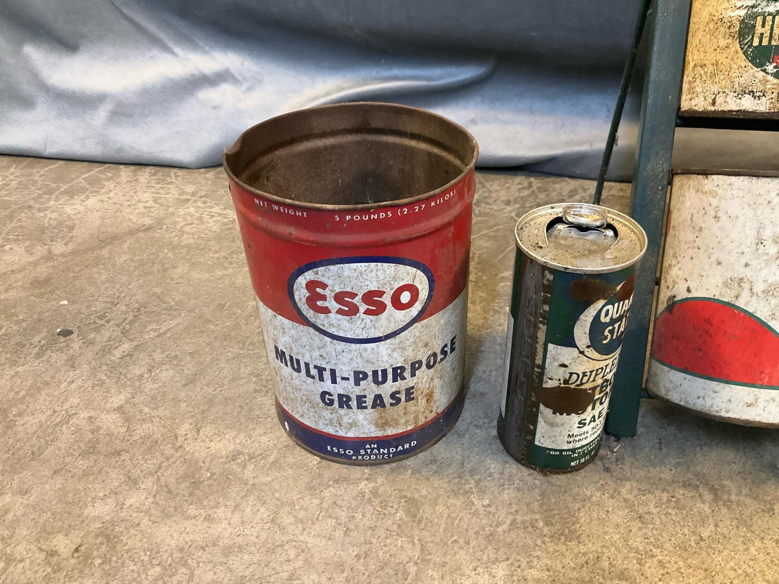Motor Oil Cans - 3