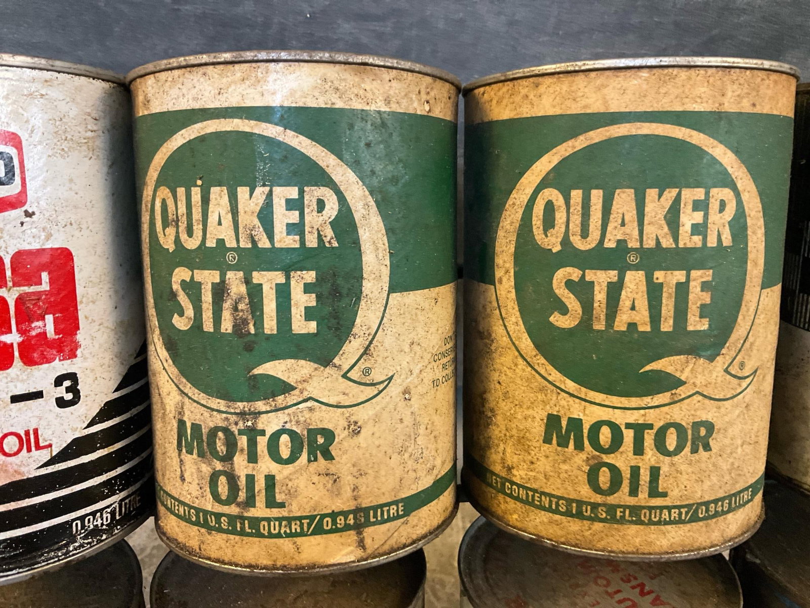 Motor Oil Cans - 4