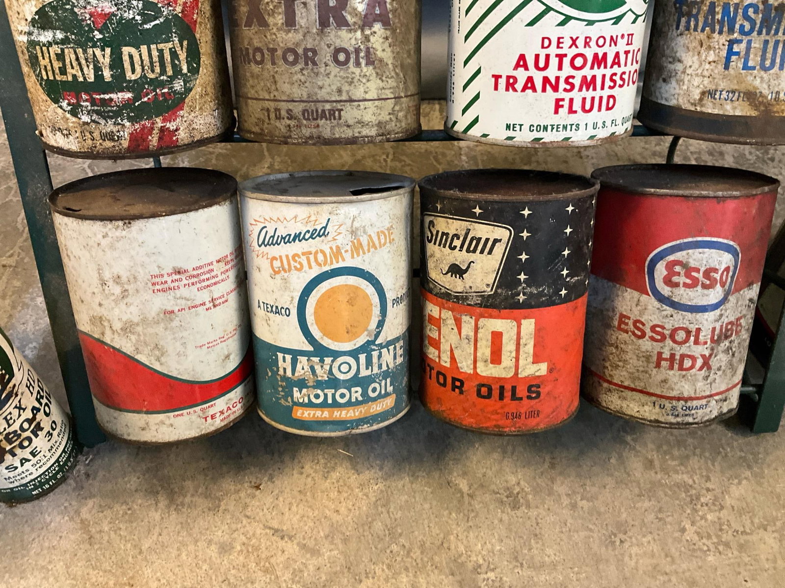 Motor Oil Cans - 5