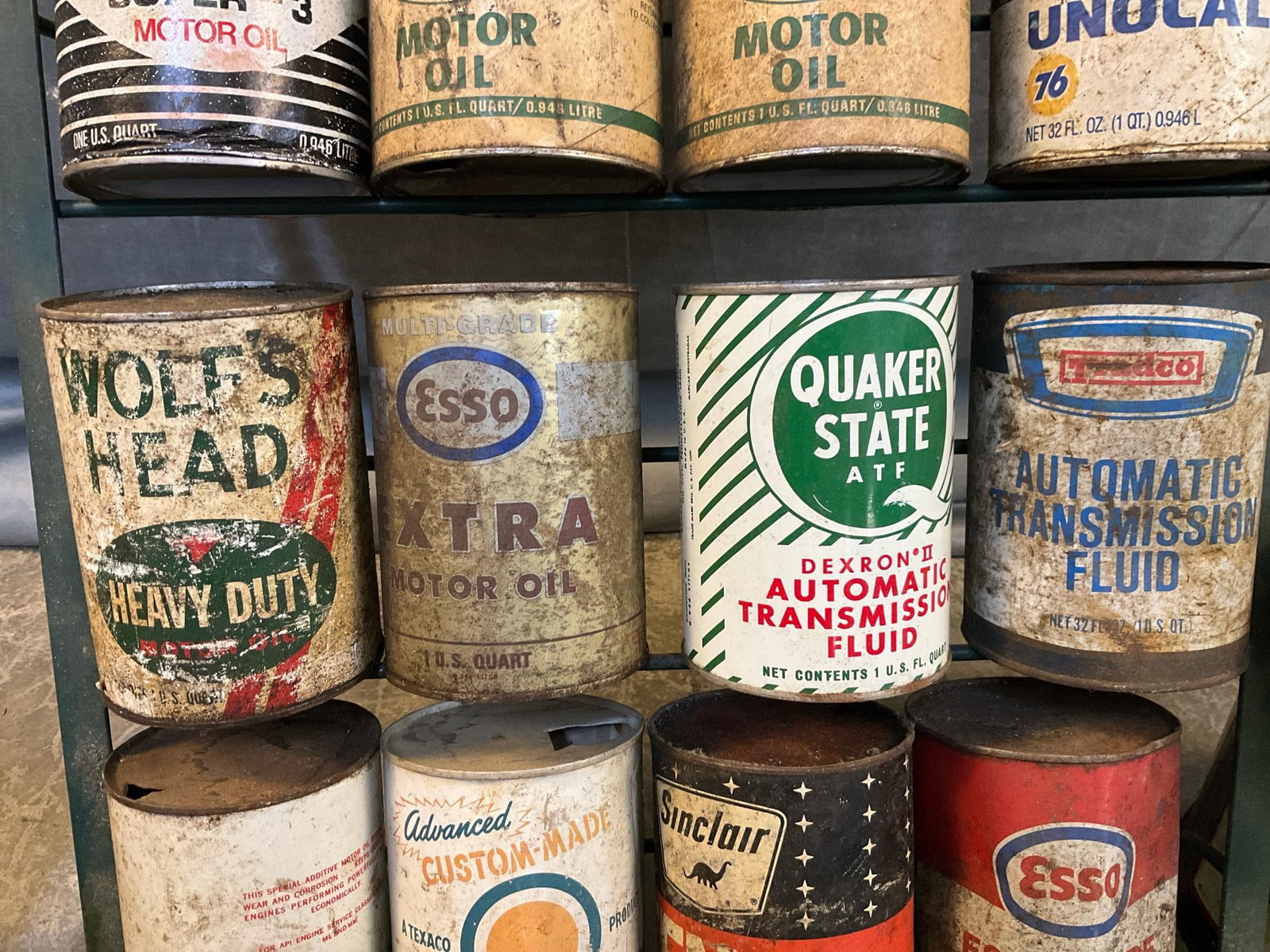 Motor Oil Cans - 6