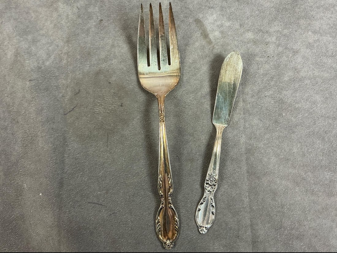 Silver-Plated Flatware - 6