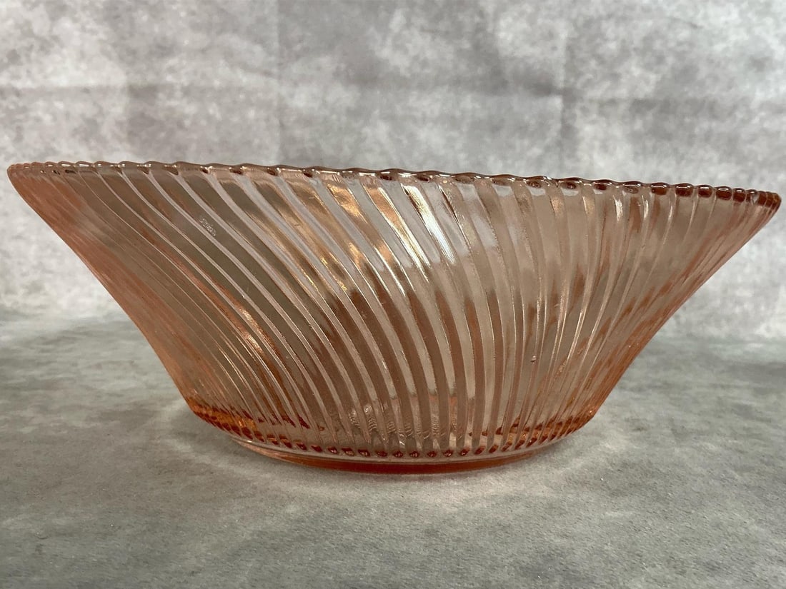 Pink Depression Glass - 8