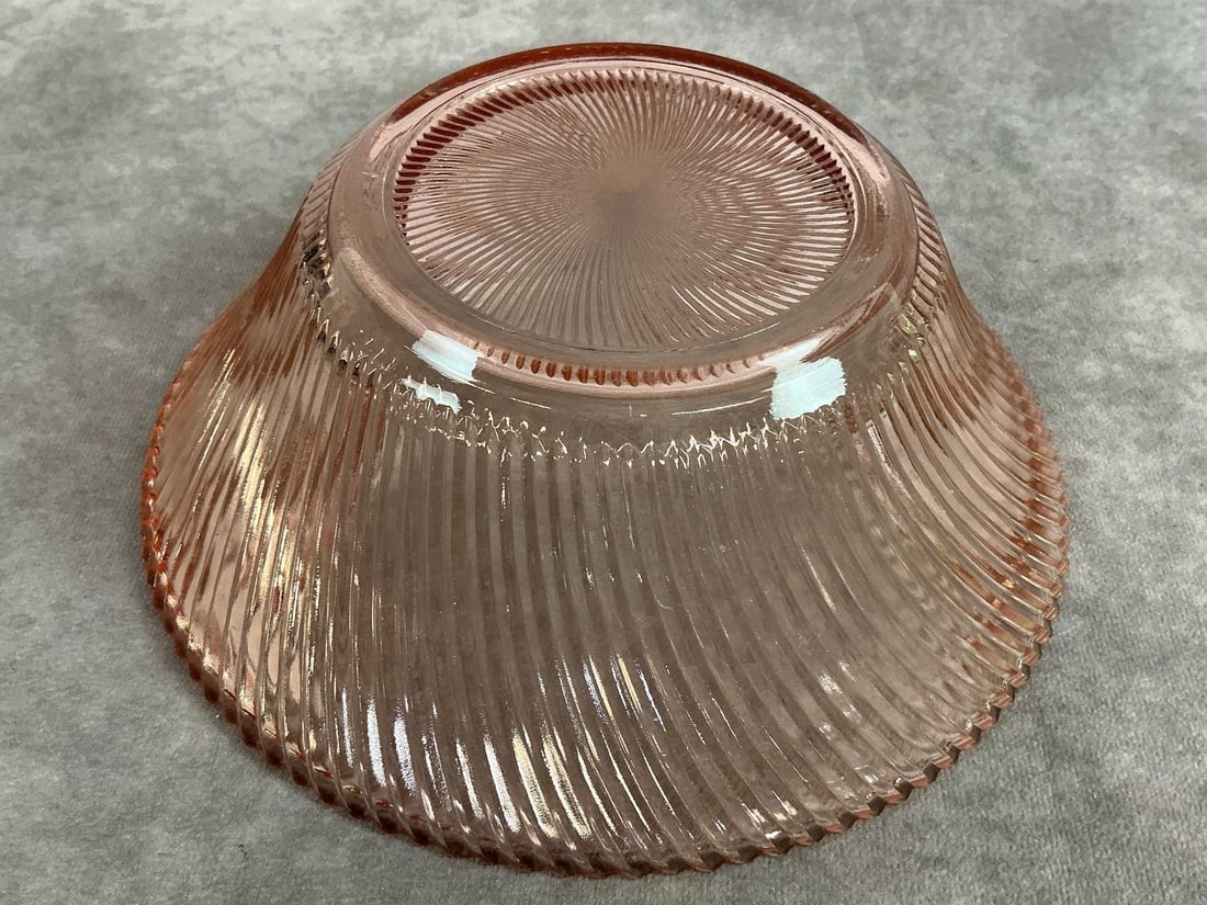 Pink Depression Glass - 9
