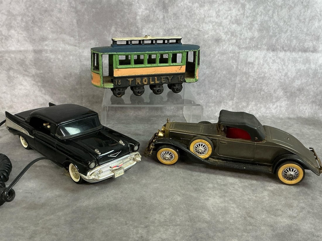 Car Phone, Car Transister, & Trolley (1 of 9)