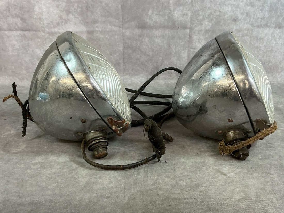 Antique Car Headlights - 8