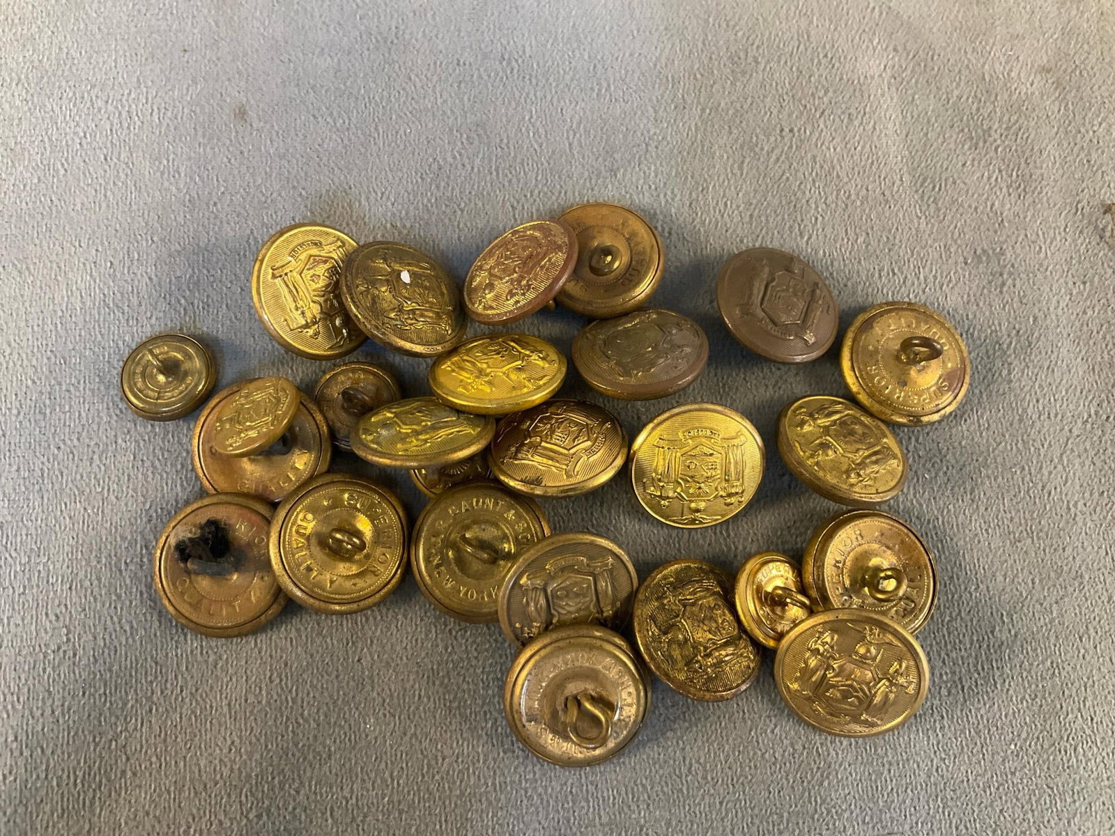 Militia Buttons - 9