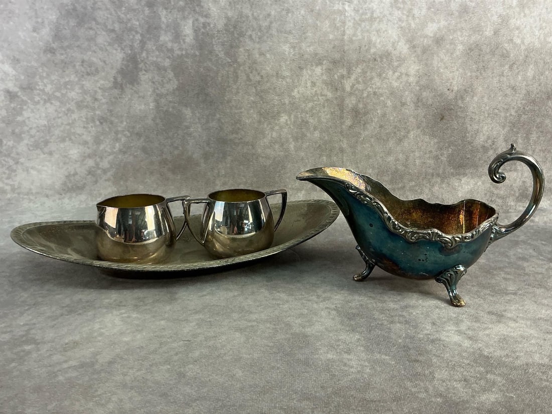 Silver Plated Serving Finds - 4