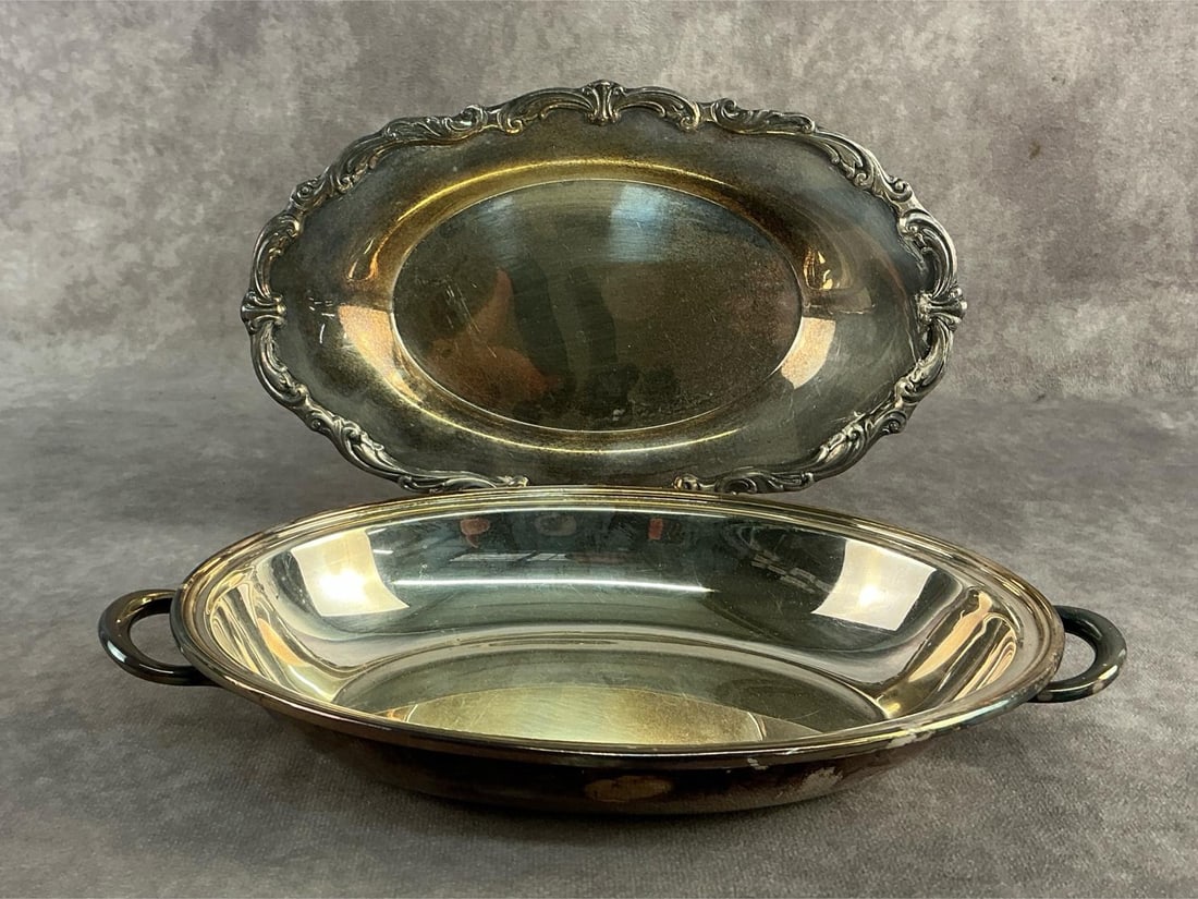 Silver Plated Serving Finds - 5