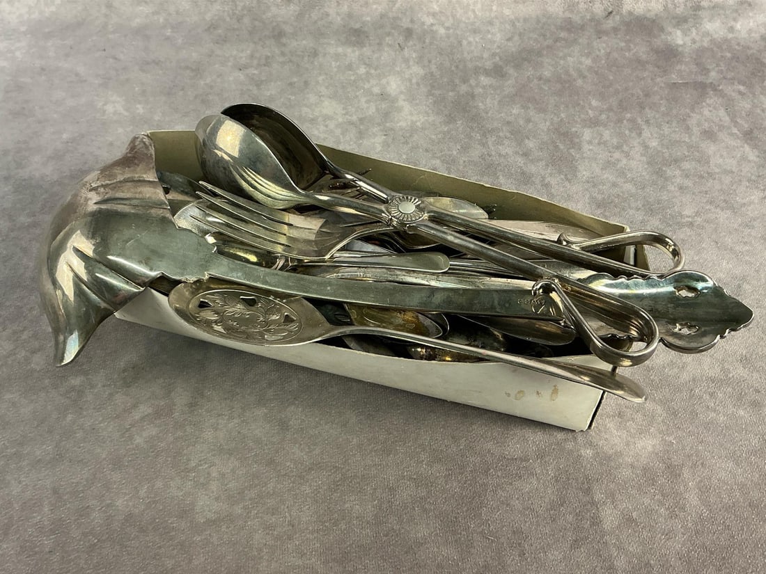 Silver Plated Serving Finds - 7