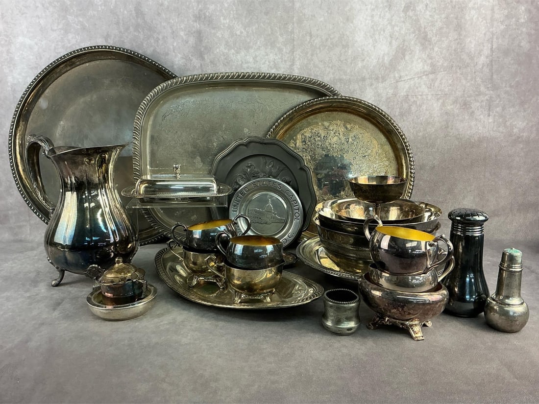 Pewter & Silver Plated Finds (1 of 7)