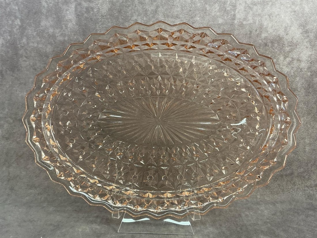 Pink Depression Glass - 2