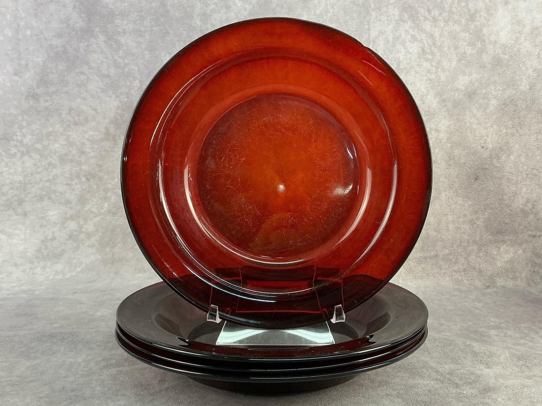 Ruby Red Glassware - 3