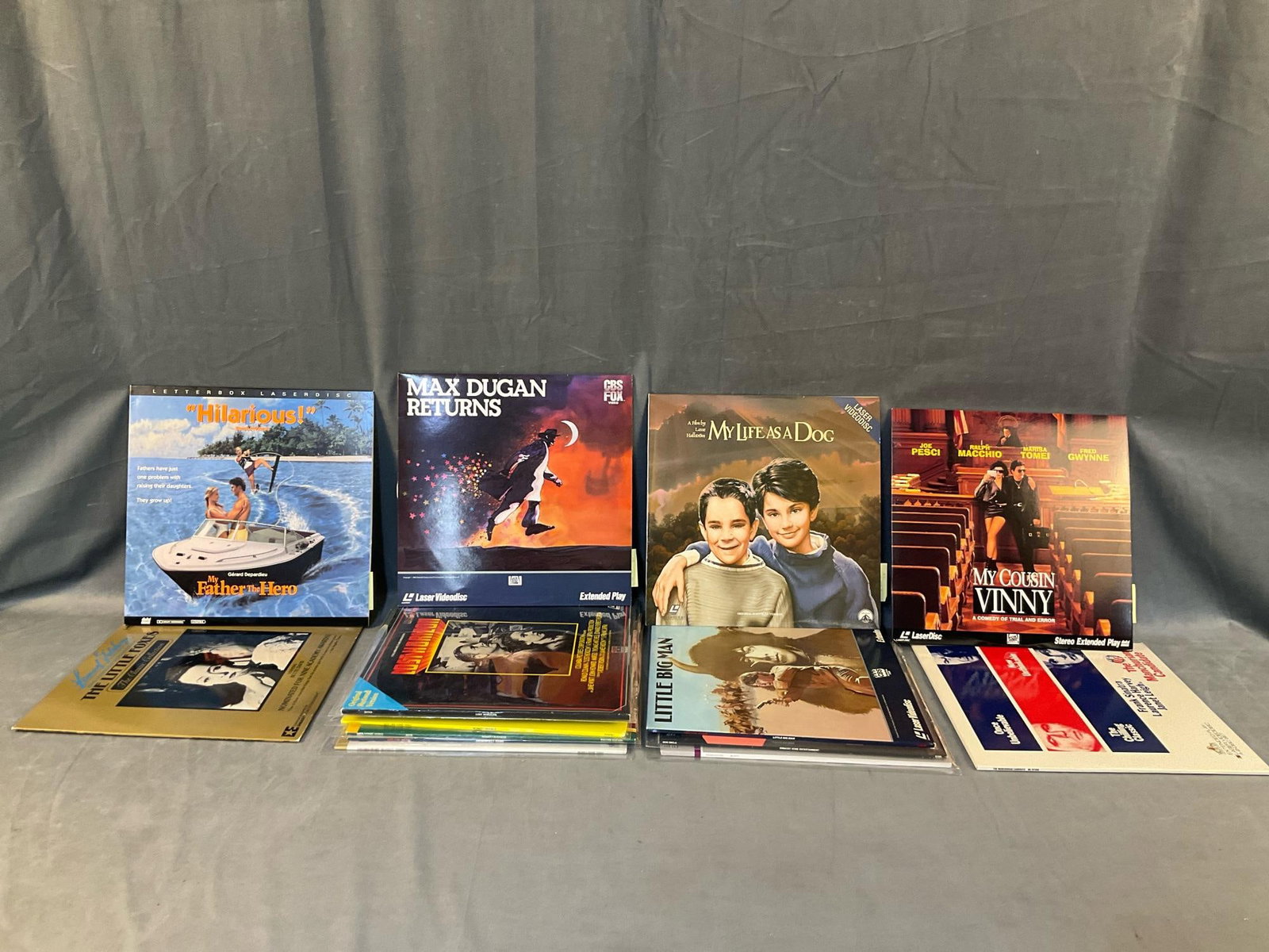 Laser Discs: Fifteen 1980's-90's classic and contemporary classic laser disc movies. Including; Marx Brothers in "Monkey Business", "Unfaithfully Yours" with Dudley Moore, "Victor Victoria" with James Garner, "Max