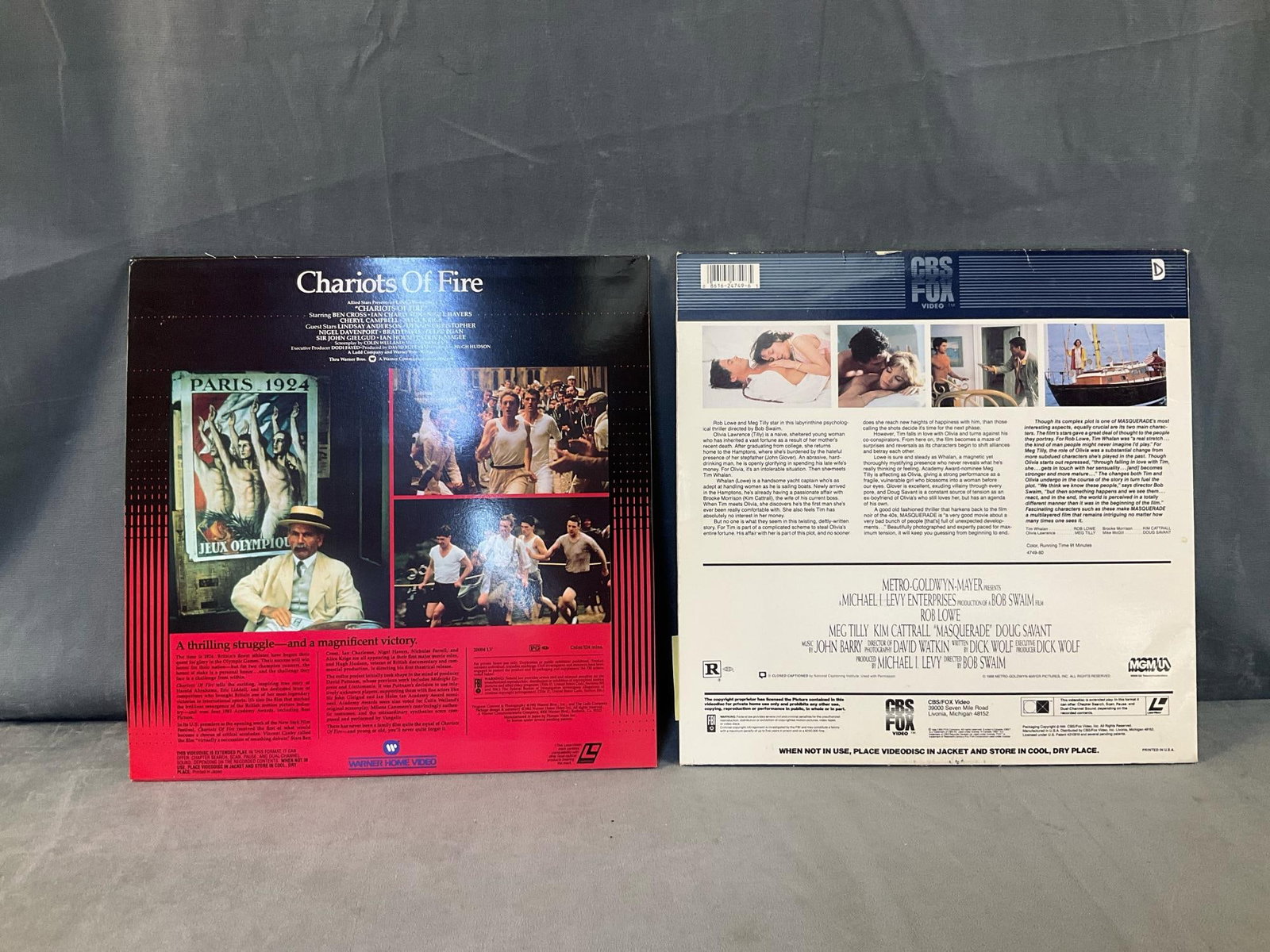 Laser Discs - 8