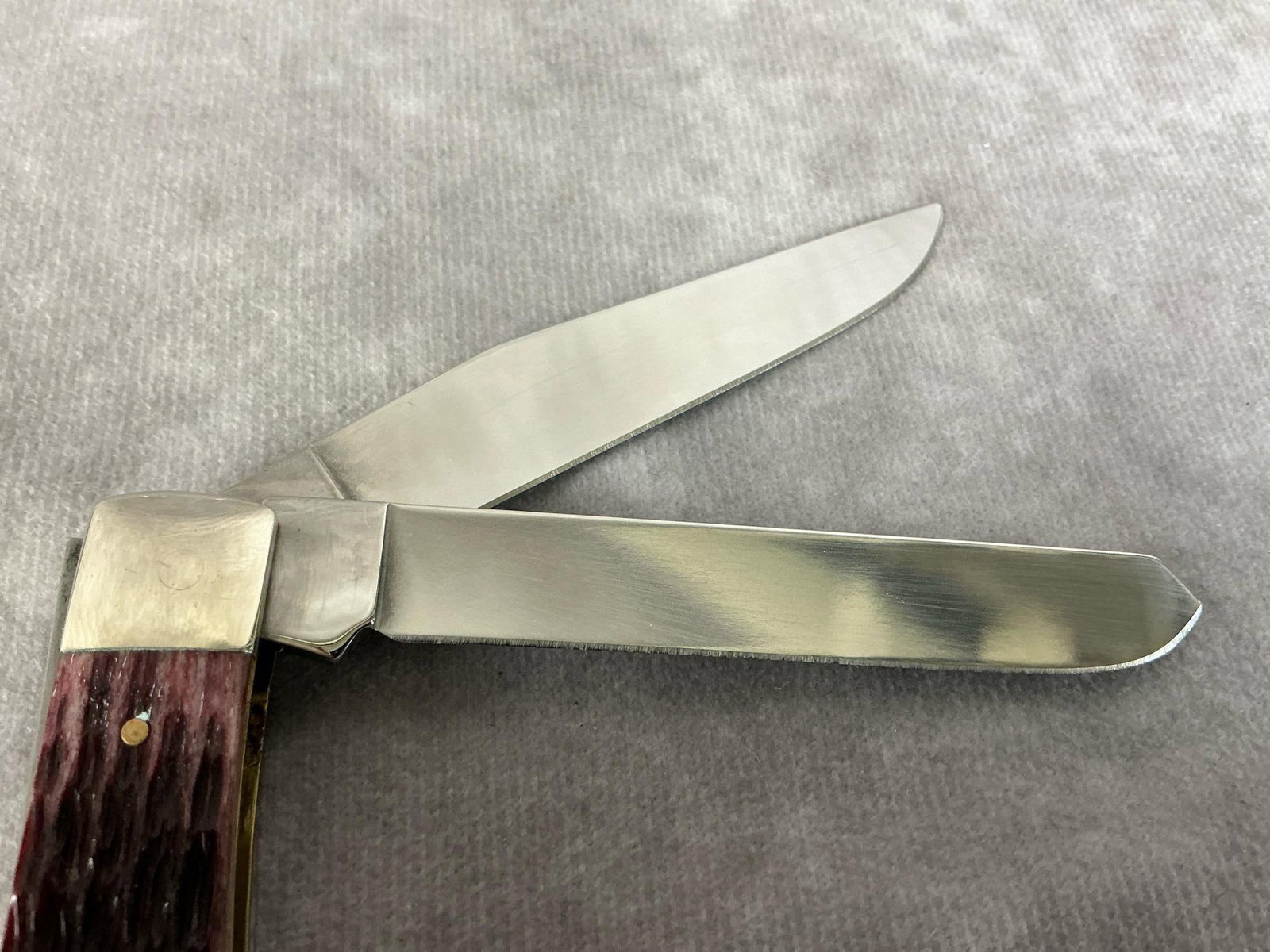 Trapper Purple Bone Handle - 4