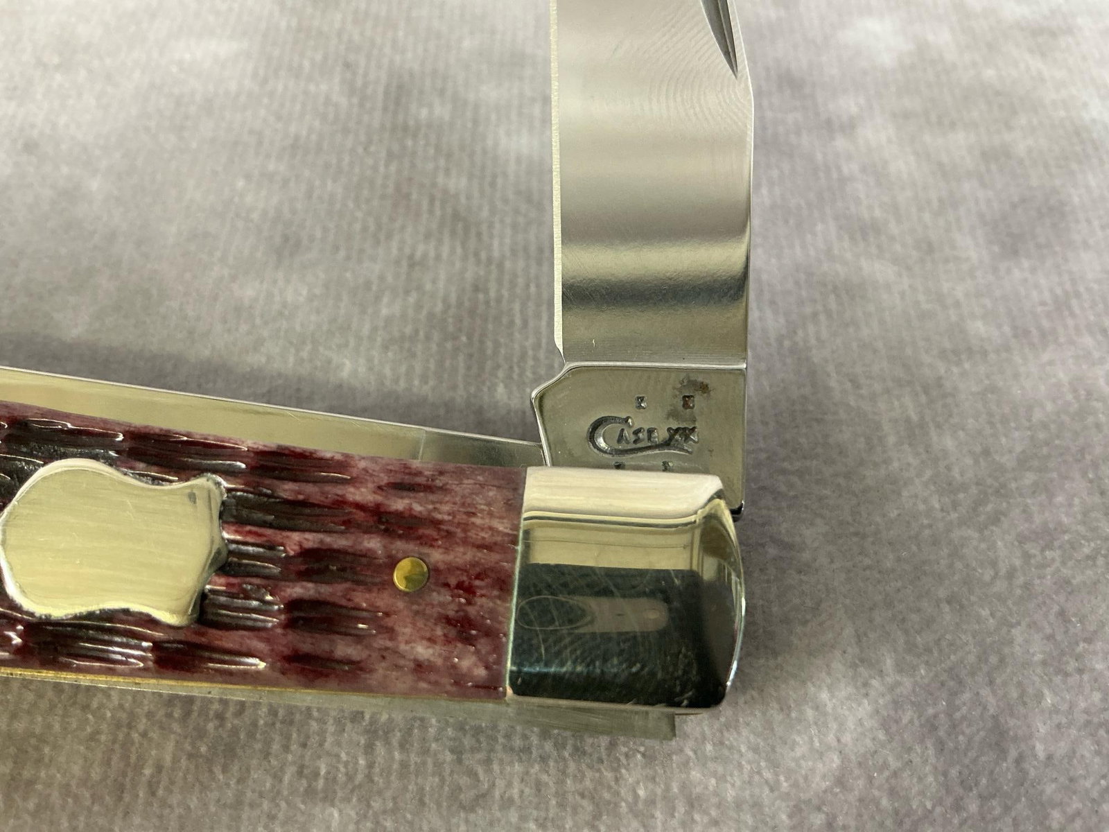 Trapper Purple Bone Handle - 6