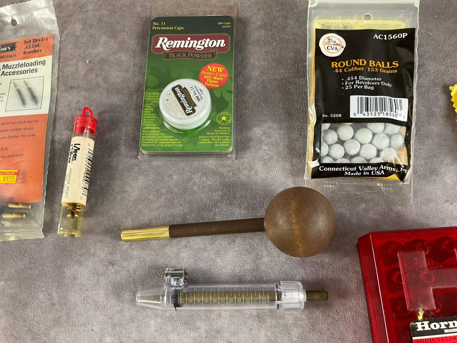 Mixed Brand Muzzleloading Accessories and Storage Cases - 9