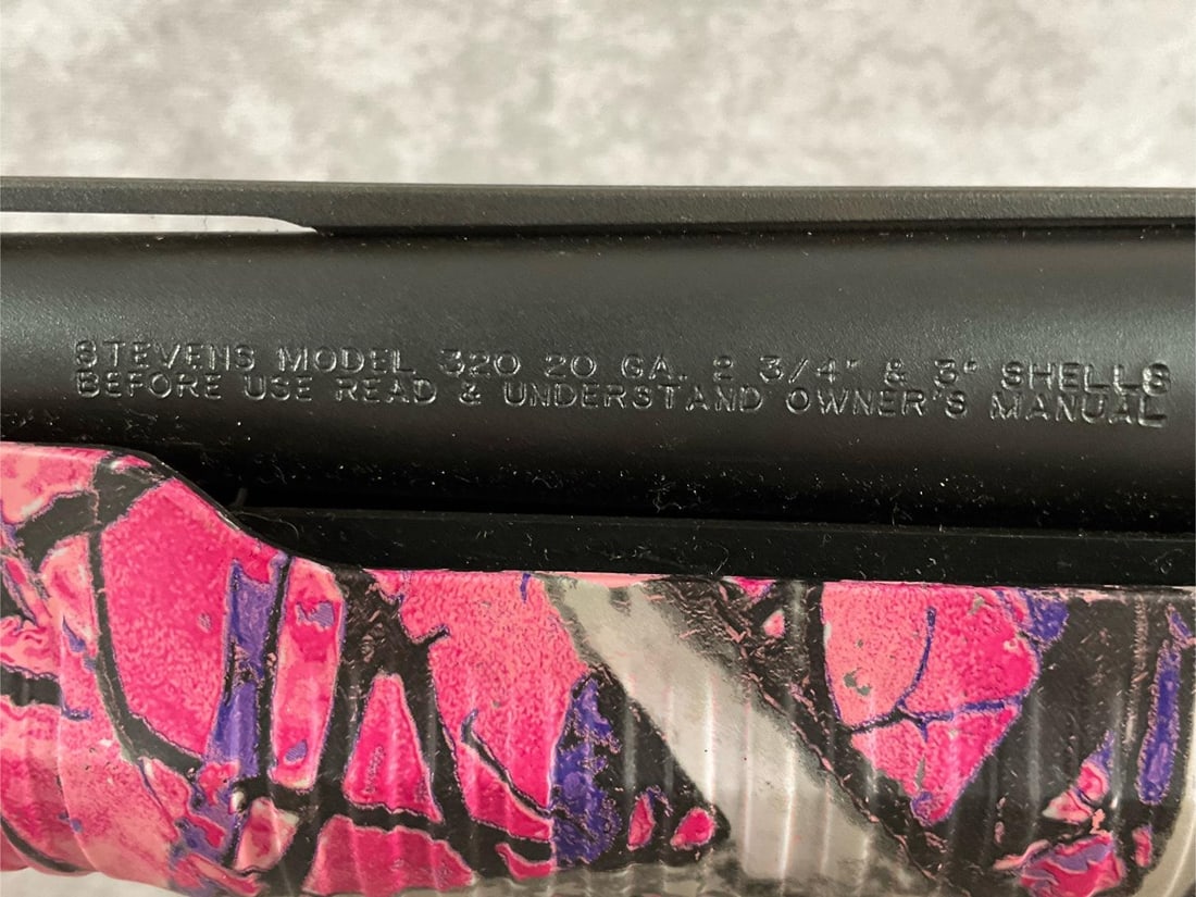 Stevens Model 320 Pump-Action Shotgun - 4