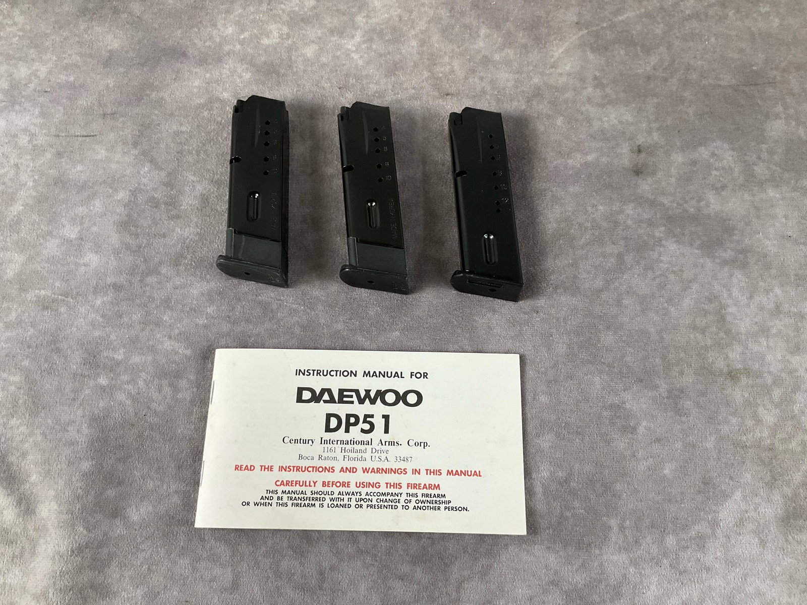 Daewoo DP51 9mm Semi-Automatic Pistol - 10