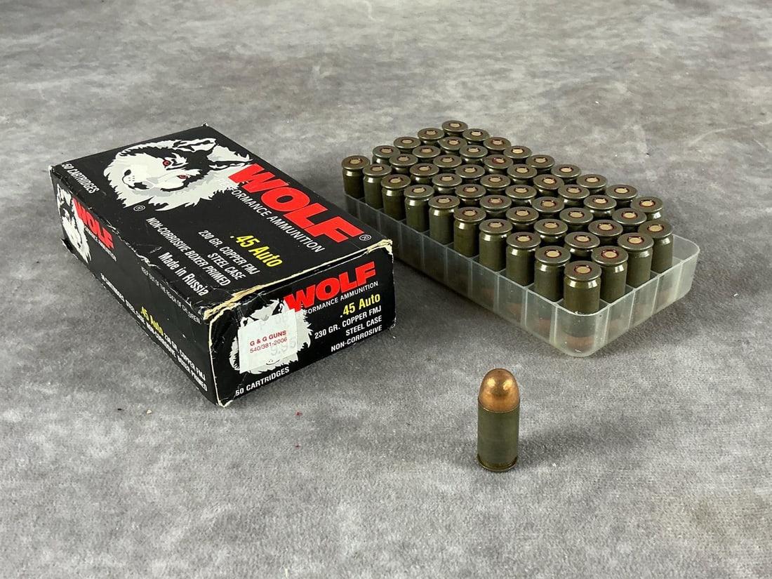 Wolf, Cor-Bon, CCI .45 Auto Ammunition - 2