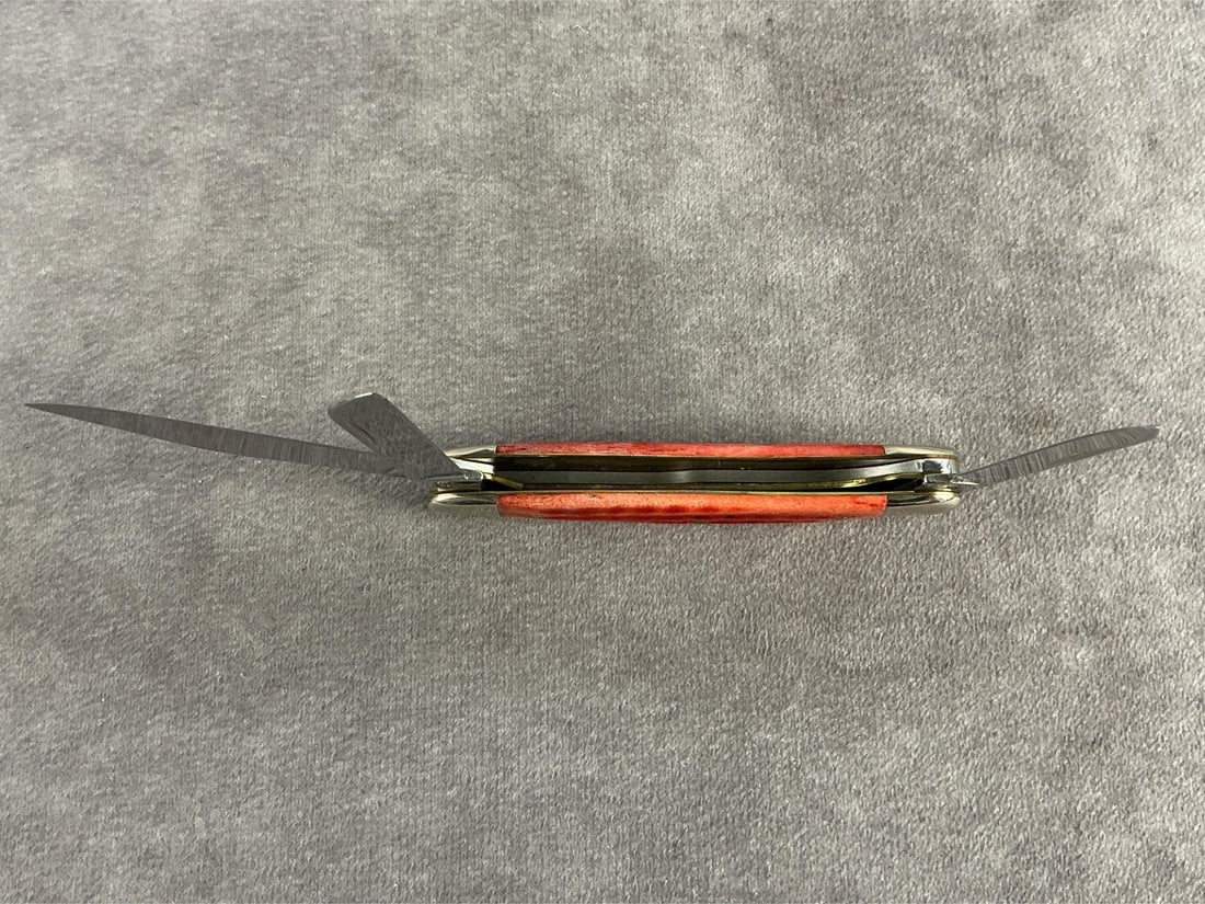 Red Stockman Knife - 6
