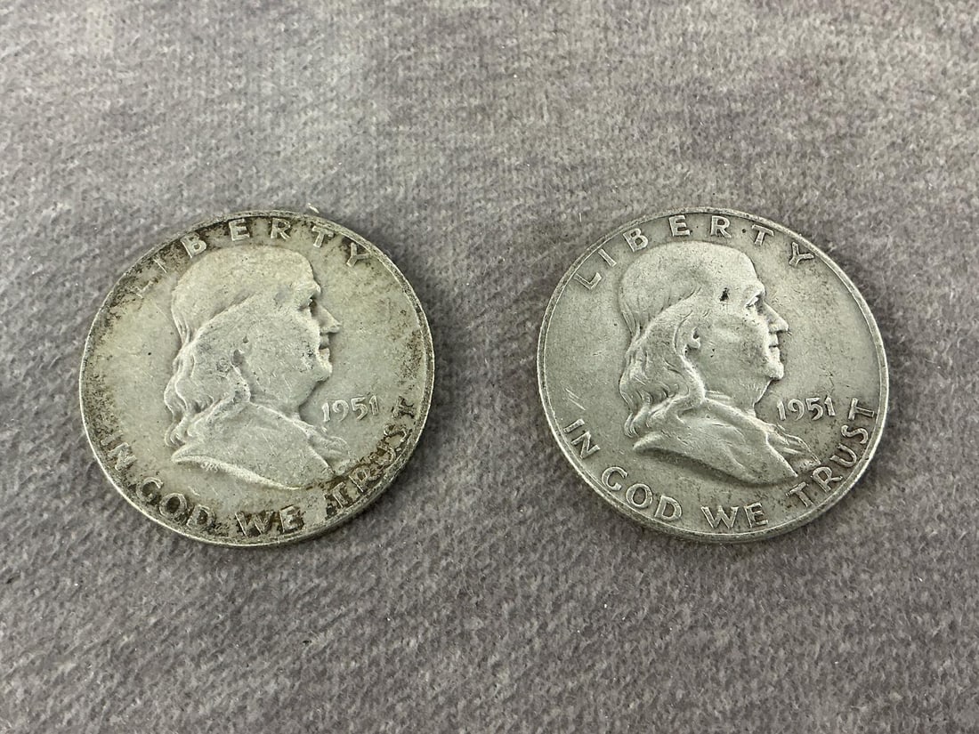 Franklin Halves - 2