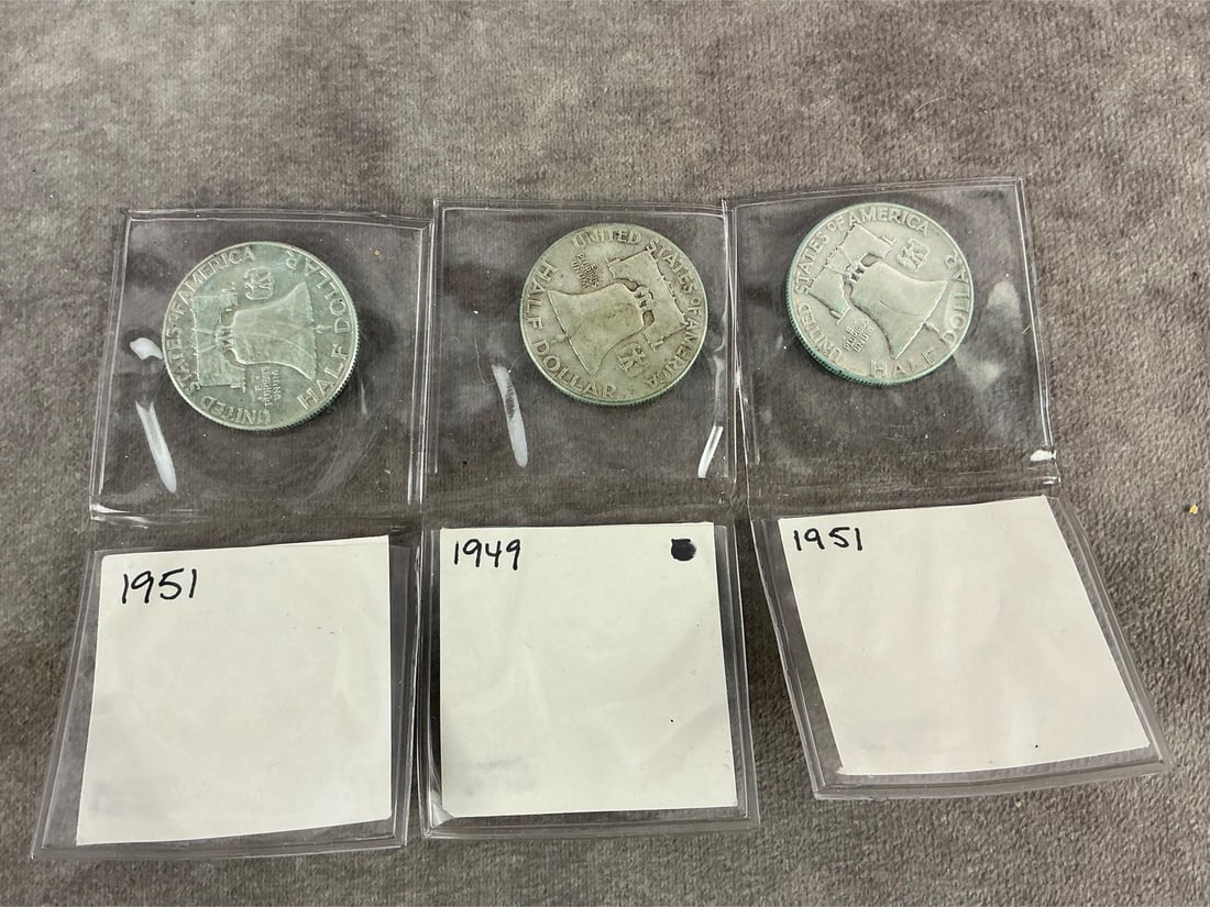 Franklin Halves - 5